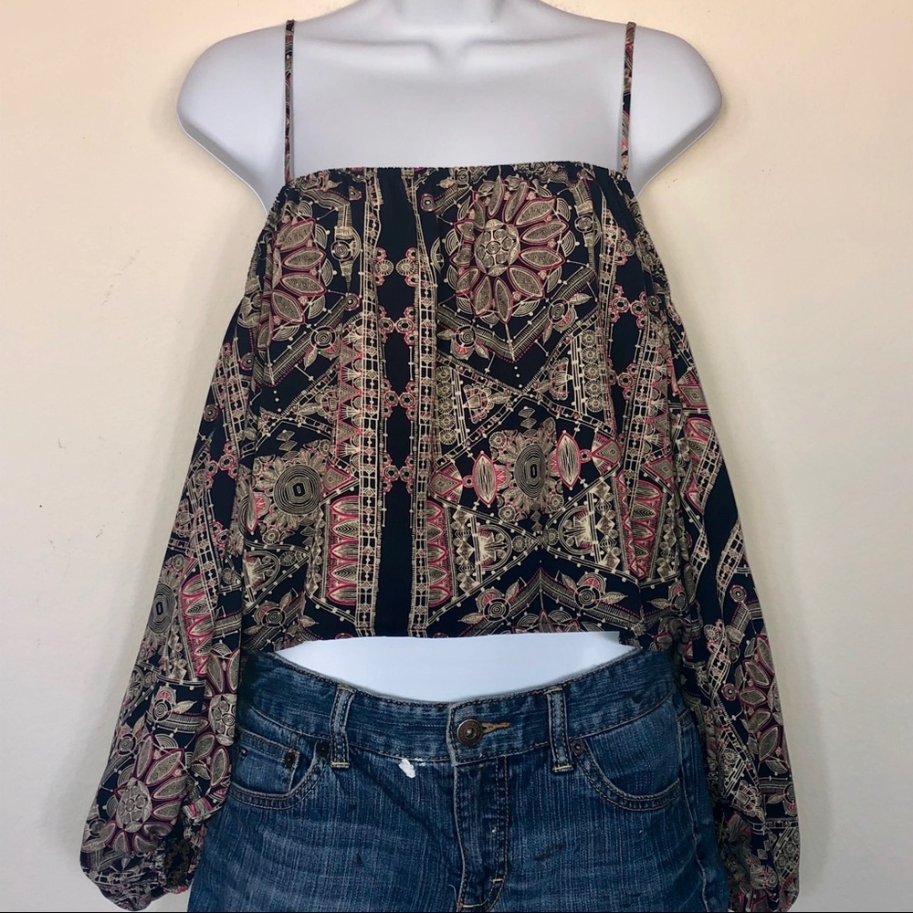 SOLD Gorgeous Ooberswank Cold Shoulder Top